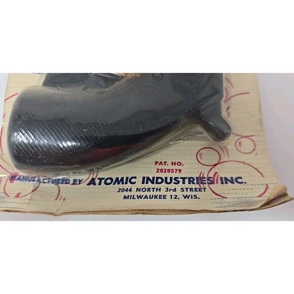 1958 Dynamic Atomic Industries Bubble Gun Water Black Rare Sealed U132 - Picture 5 of 6
